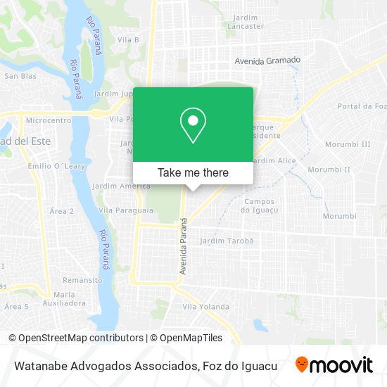 Watanabe Advogados Associados map