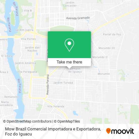 Mow Brazil Comercial Importadora e Exportadora map