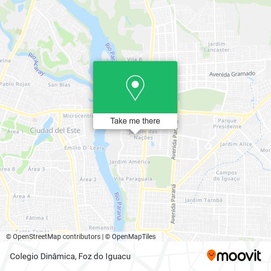 Colegio Dinâmica map