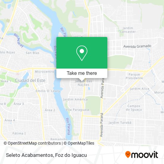 Seleto Acabamentos map