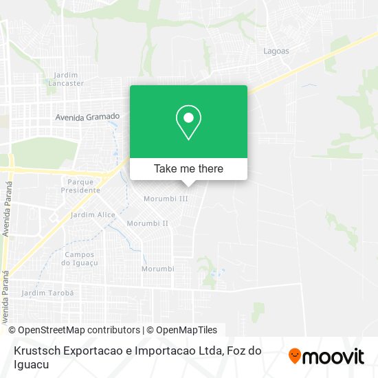 Krustsch Exportacao e Importacao Ltda map