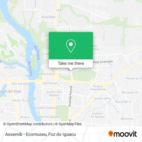 Assemib - Ecomuseu map