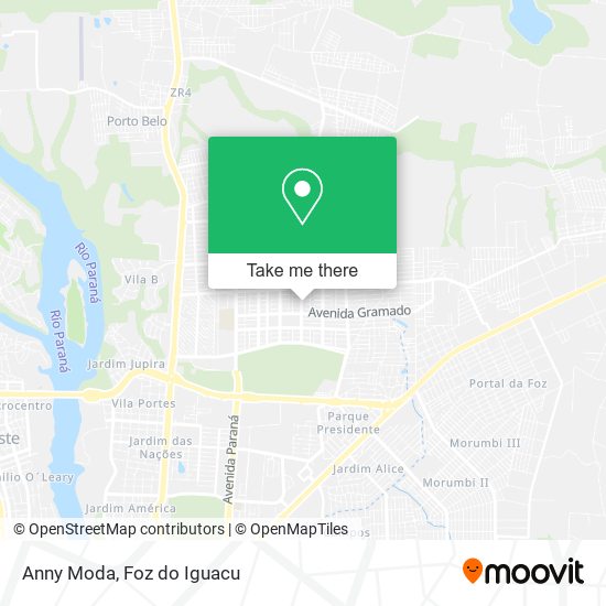 Anny Moda map