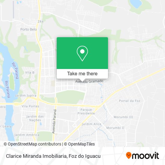 Clarice Miranda Imobiliaria map