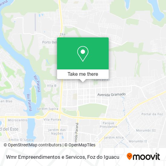 Mapa Wmr Empreendimentos e Servicos