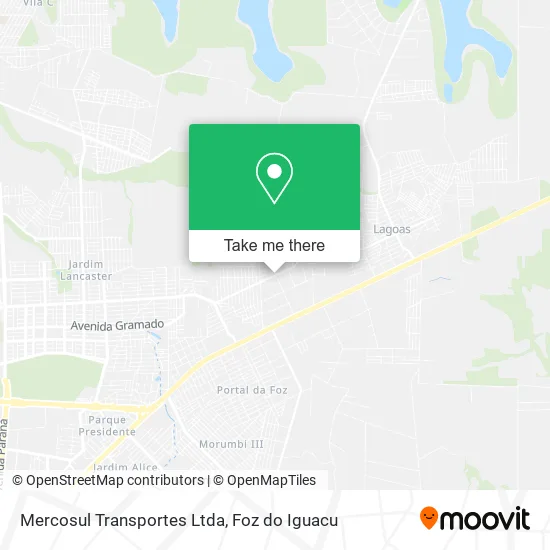 Mercosul Transportes Ltda map