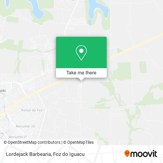 Lordejack Barbearia map