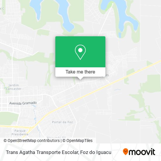 Mapa Trans Agatha Transporte Escolar