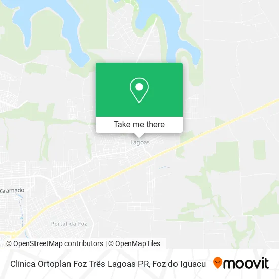 Clínica Ortoplan Foz Três Lagoas PR map