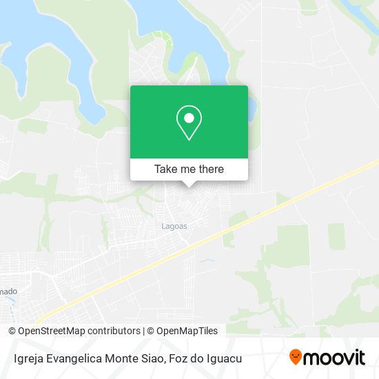 Igreja Evangelica Monte Siao map