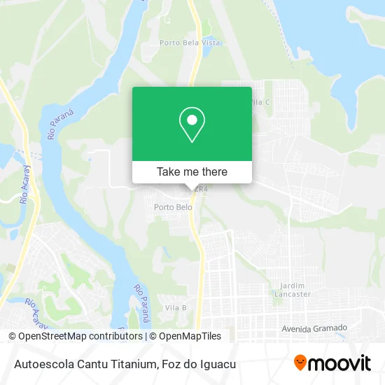 Autoescola Cantu Titanium map