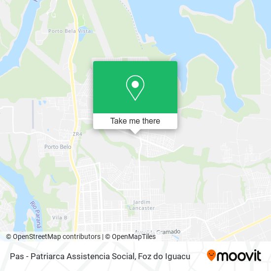 Pas - Patriarca Assistencia Social map