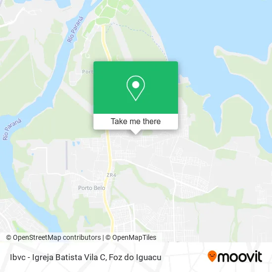 Ibvc - Igreja Batista Vila C map