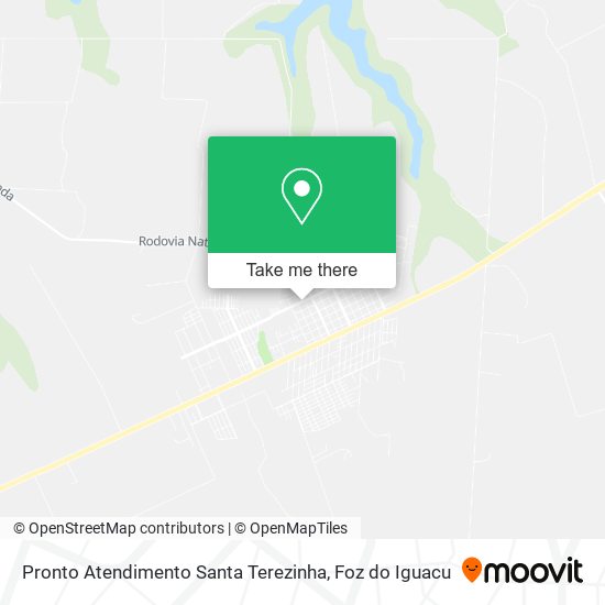 Pronto Atendimento Santa Terezinha map