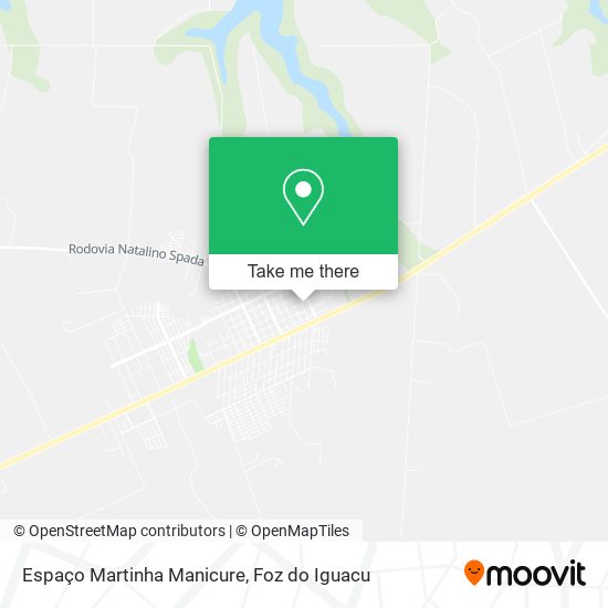 Espaço Martinha Manicure map
