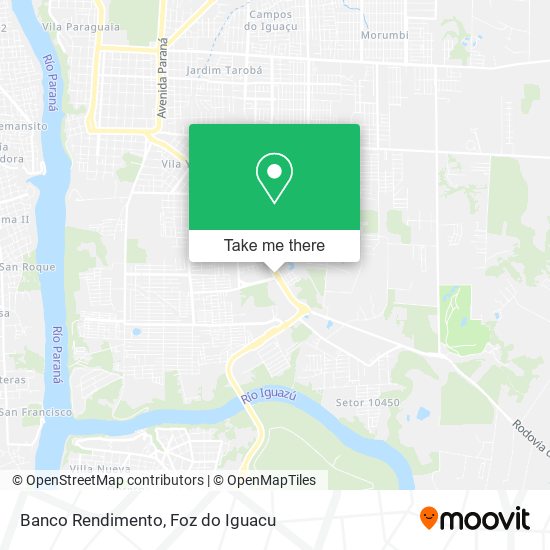 Banco Rendimento map