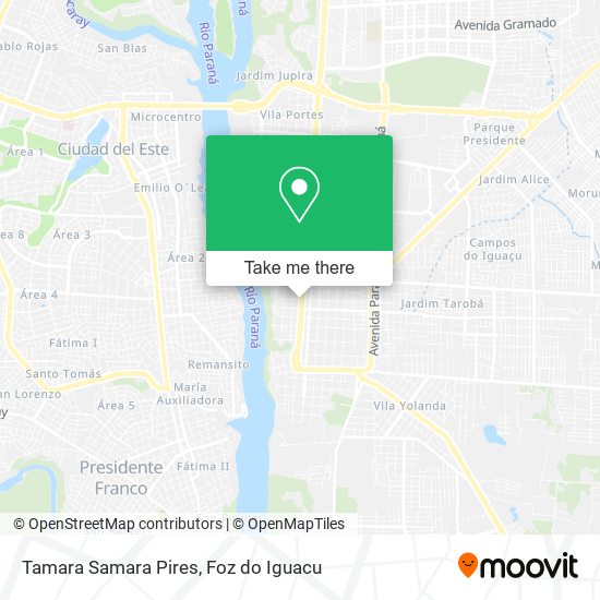 Tamara Samara Pires map