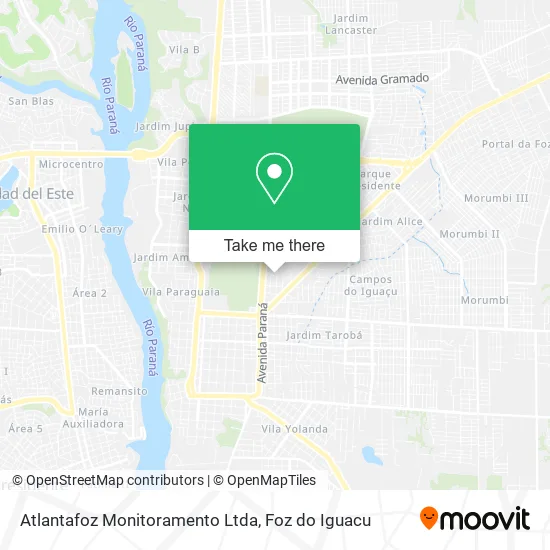 Atlantafoz Monitoramento Ltda map