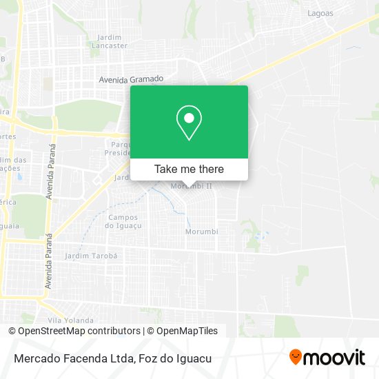 Mercado Facenda Ltda map