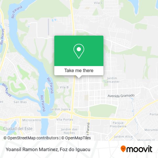 Yoansil Ramon Martinez map