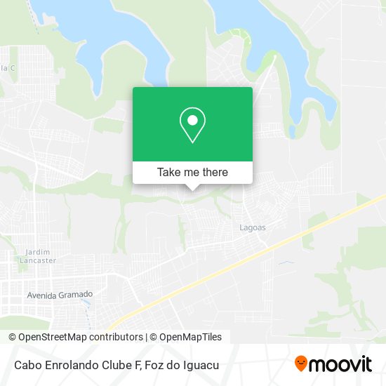 Cabo Enrolando Clube F map