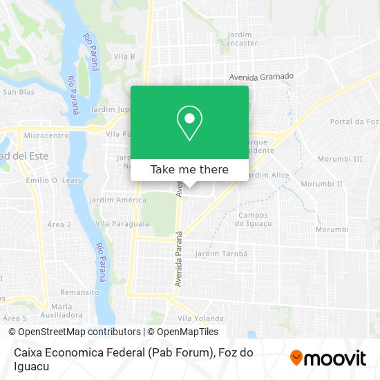 Caixa Economica Federal (Pab Forum) map