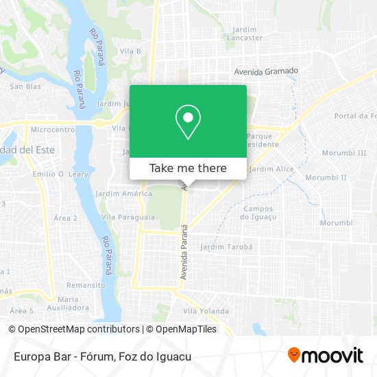 Europa Bar - Fórum map