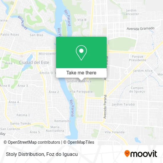 Stoly Distribution map