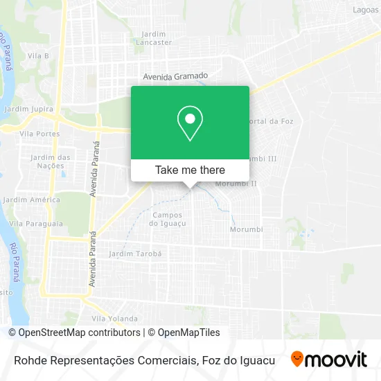 Rohde Representações Comerciais map