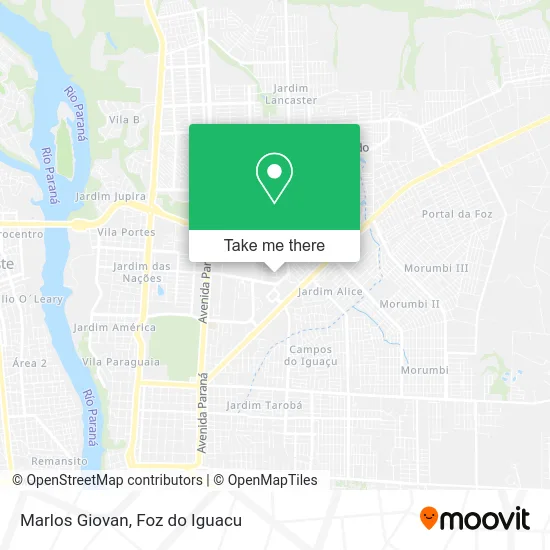 Marlos Giovan map