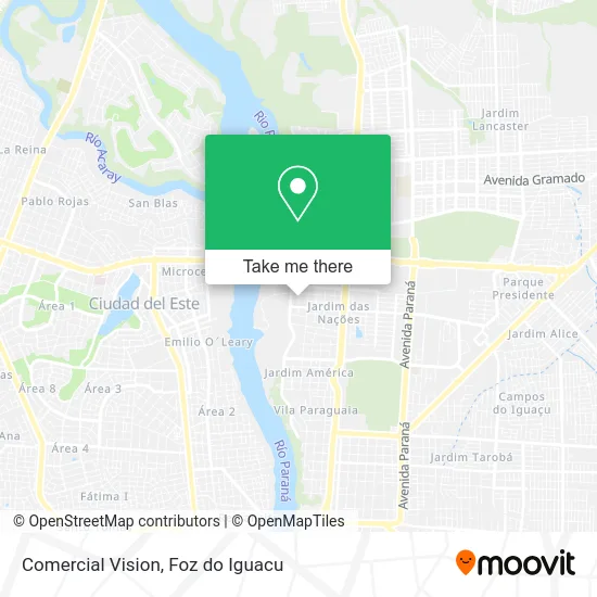 Comercial Vision map