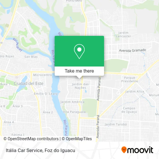 Itália Car Service map