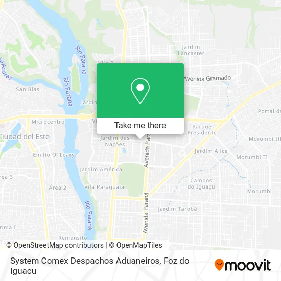 System Comex Despachos Aduaneiros map