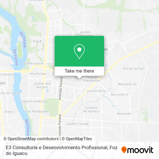 E3 Consultoria e Desenvolvimento Profissional map