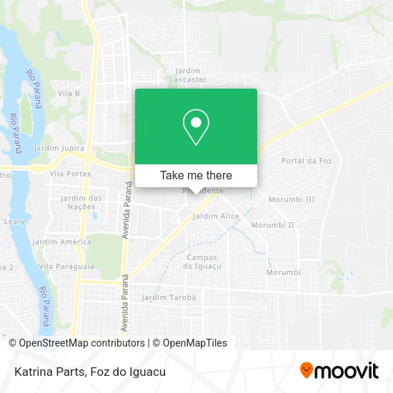 Katrina Parts map