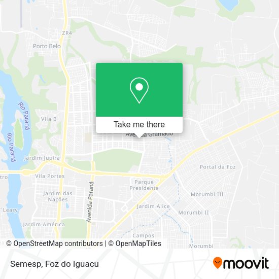Semesp map