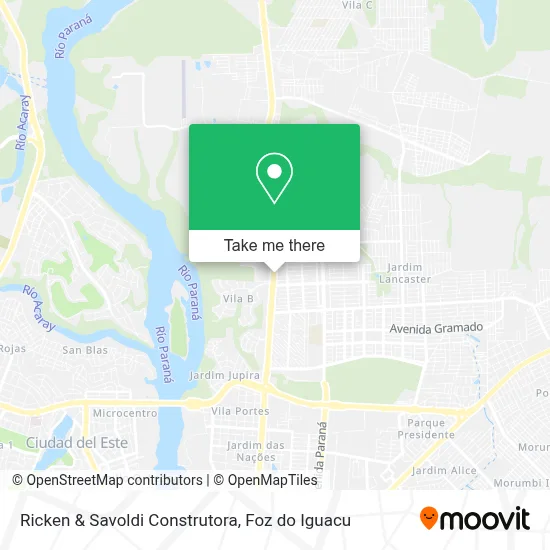 Ricken & Savoldi Construtora map