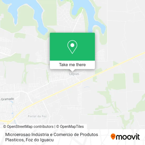 Microerosao Indústria e Comercio de Produtos Plasticos map