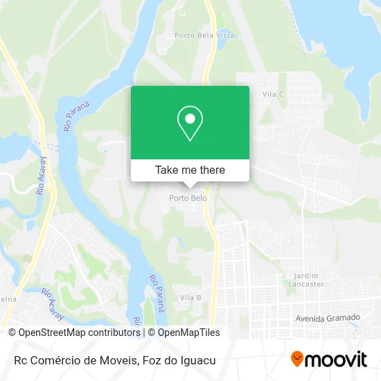 Rc Comércio de Moveis map