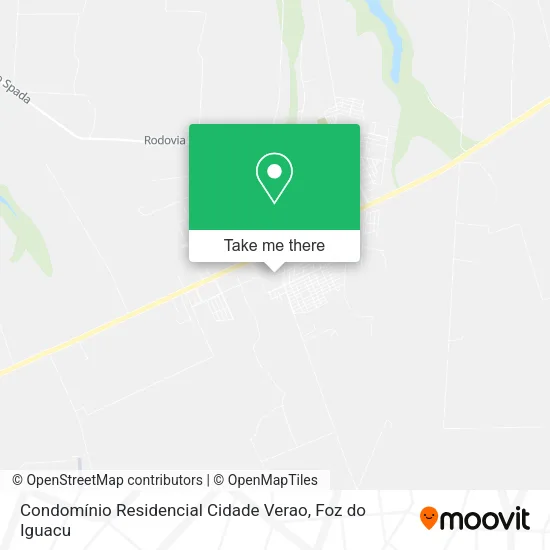 Condomínio Residencial Cidade Verao map