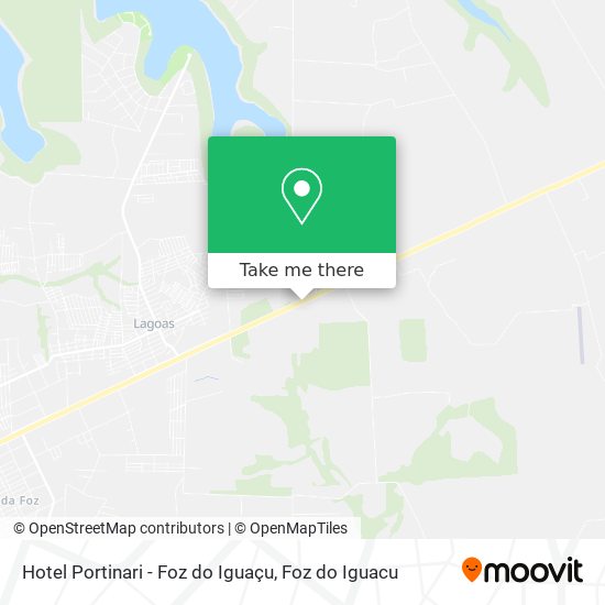 Hotel Portinari - Foz do Iguaçu map