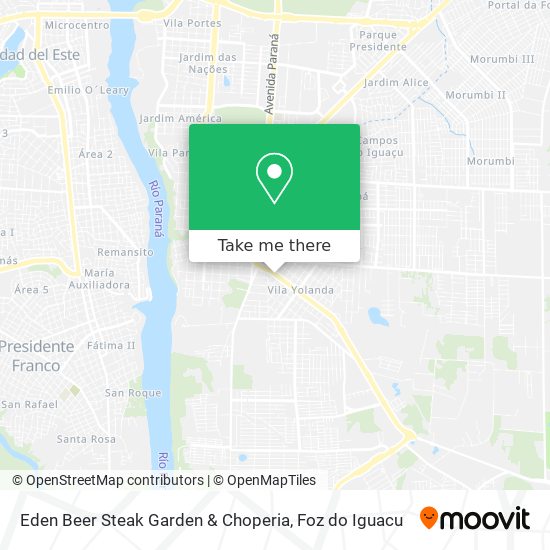 Eden Beer Steak Garden & Choperia map