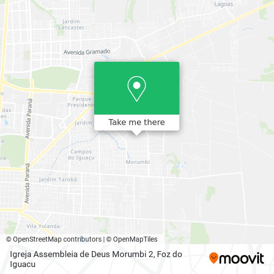 Igreja Assembleia de Deus Morumbi 2 map