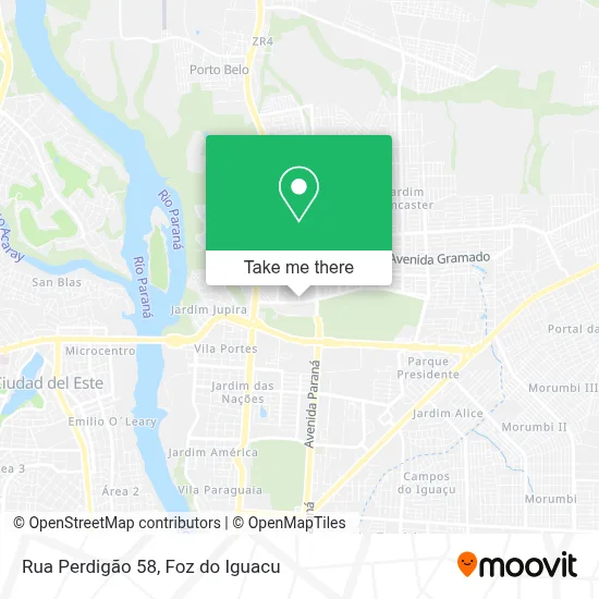 Rua Perdigão 58 map