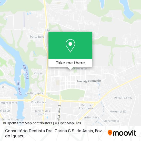 Consultório Dentista Dra. Carina C.S. de Assis map