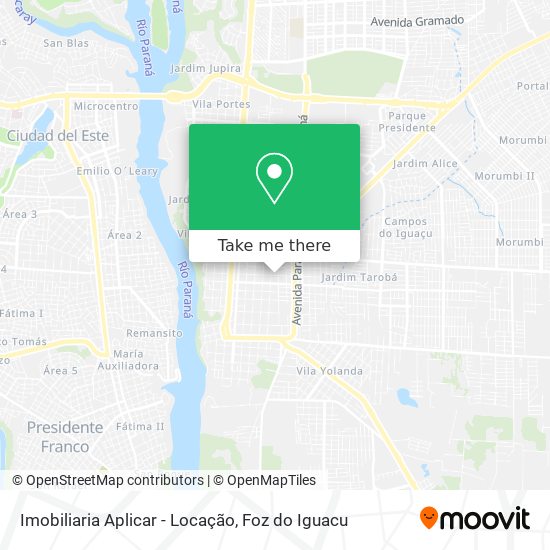 Imobiliaria Aplicar - Locação map