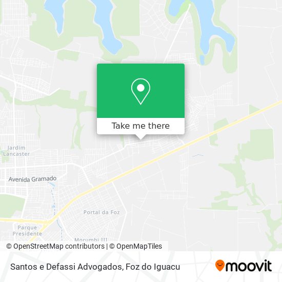 Santos e Defassi Advogados map