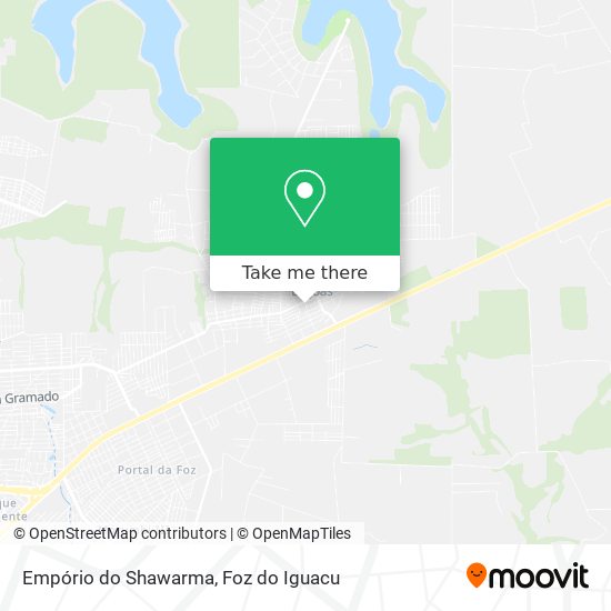 Empório do Shawarma map
