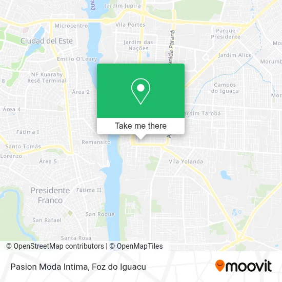 Pasion Moda Intima map