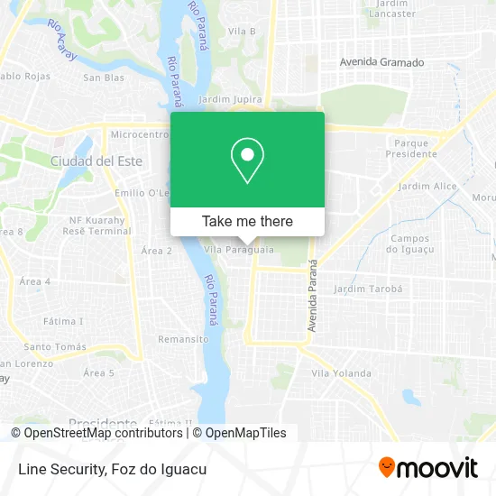 Line Security map